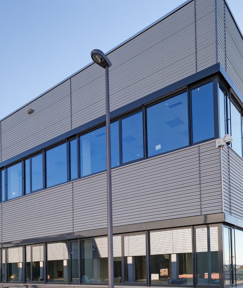 fachada de vidro em Taboão da Serra